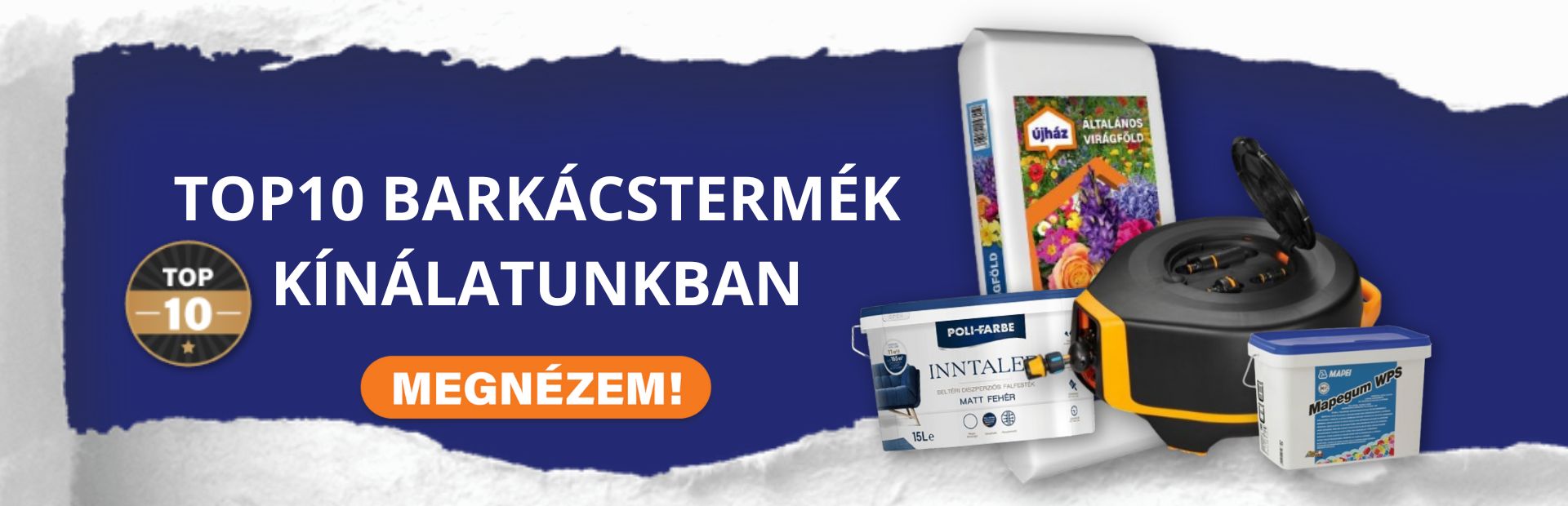 TOP10 barkácstermék kínálatunkban